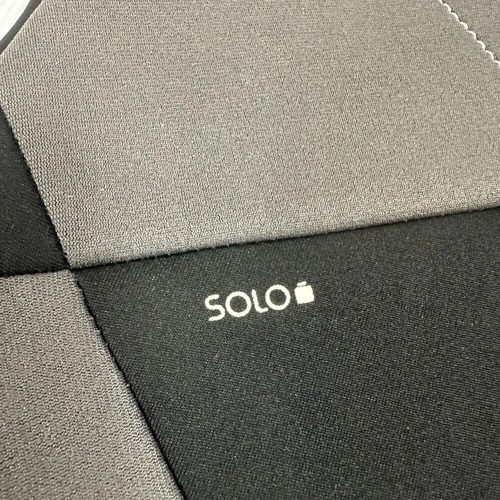 Solo Case Sleeve Padded Black Gray 17